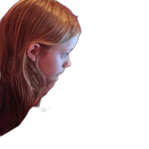 face, hair, mask, creature transparent PNG cut-out