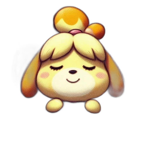 staff, animal, face, creature transparent PNG cut-out