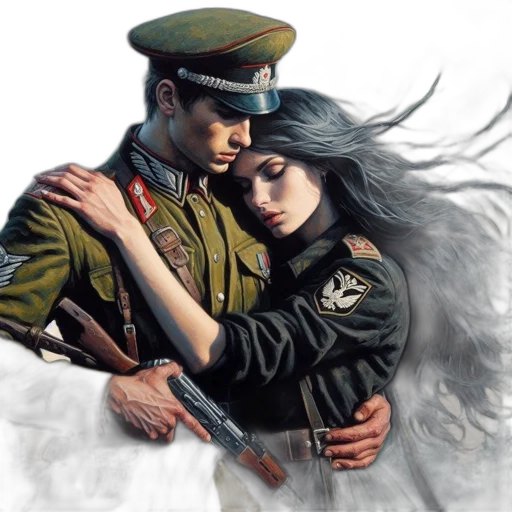 jacket, oil painting, fantasy art, photorealistic transparent PNG cut-out