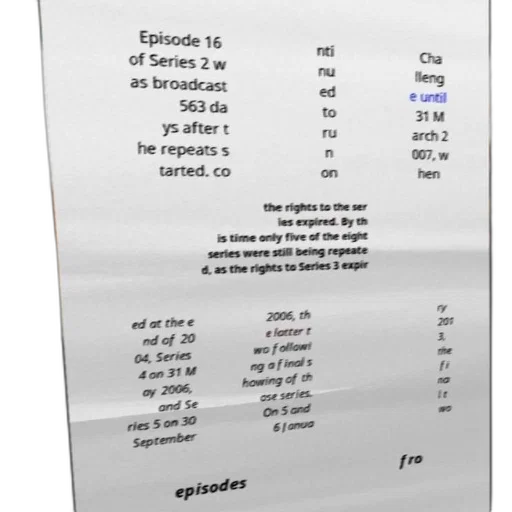 episode, series, broadcast, 563 transparent PNG cut-out