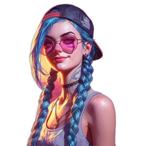face, jacket, hat, hair transparent PNG cut-out
