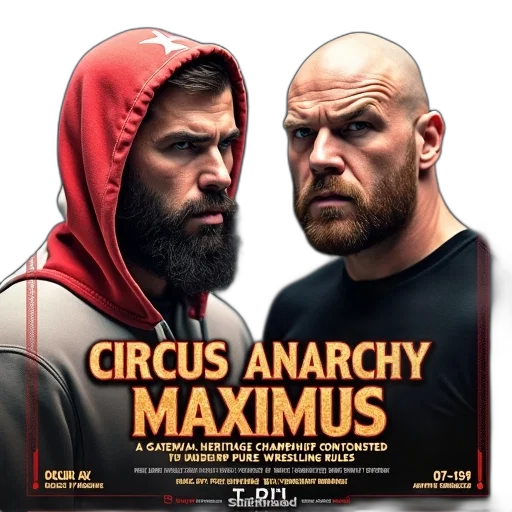 concept art, promotional, poster, wrestling transparent PNG cut-out