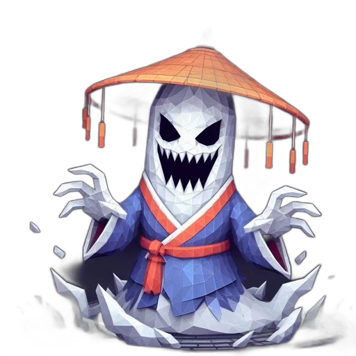 staff, mask, umbrella, creature transparent PNG cut-out