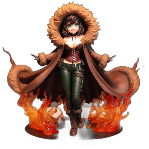 jacket, concept art, fantasy art, 3d render transparent PNG cut-out