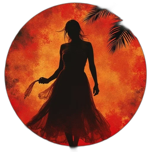 dress, fantasy art, oil painting, concept art transparent PNG cut-out