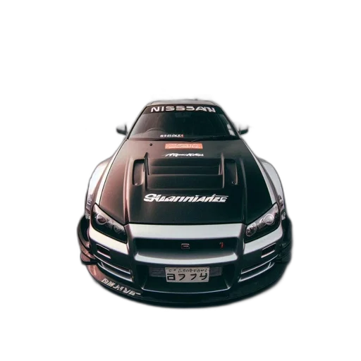 car, weapon, face, hat transparent PNG cut-out