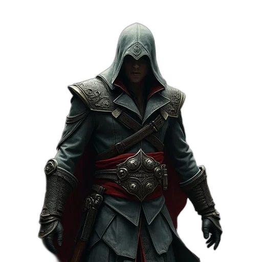 sword, jacket, weapon, mask transparent PNG cut-out