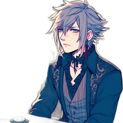 staff, pixel art, anime, cartoon transparent PNG cut-out
