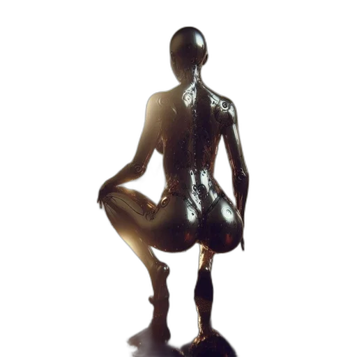 staff, robot, furniture, dress transparent PNG cut-out