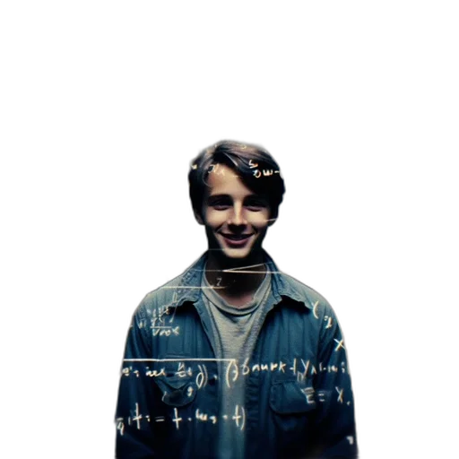 jacket, robot, face, hair transparent PNG cut-out