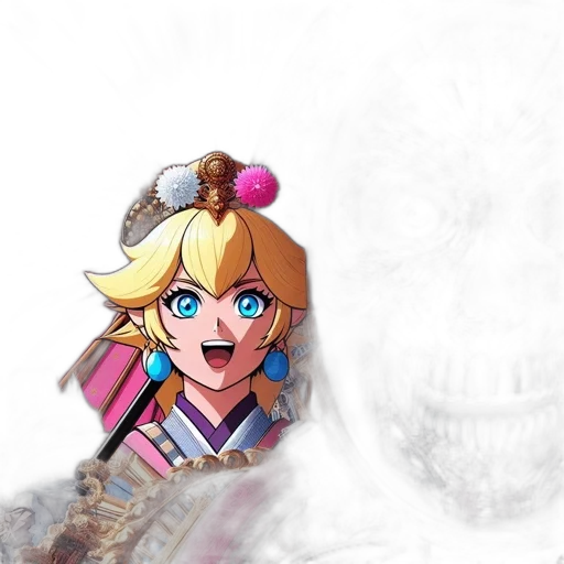 weapon, staff, face, crown transparent PNG cut-out