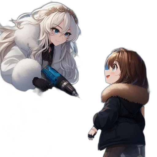 weapon, staff, sword, jacket transparent PNG cut-out