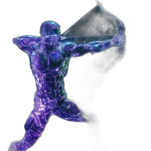 sword, staff, weapon, robot transparent PNG cut-out