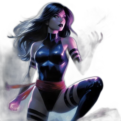 comic book art, concept art, fantasy art, watercolor transparent PNG cut-out
