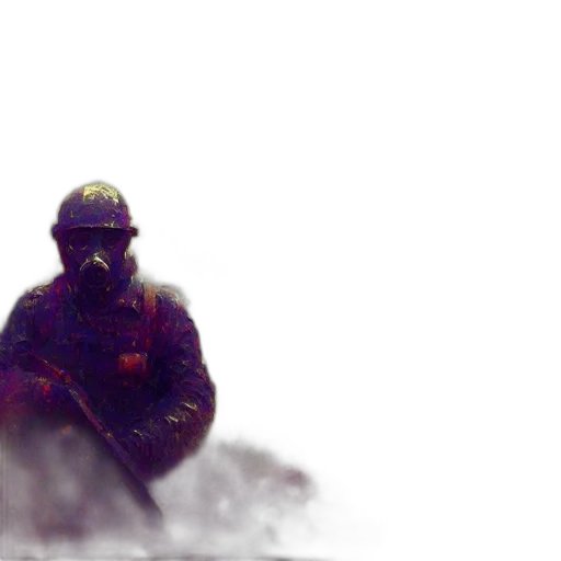 creature, jacket, mask, robot transparent PNG cut-out