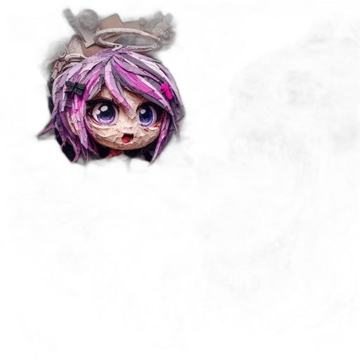 face, creature, mask, hair transparent PNG cut-out