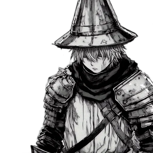 hat, sword, staff, mask transparent PNG cut-out