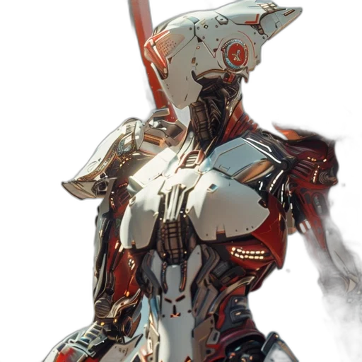 robot, weapon, sword, dress transparent PNG cut-out