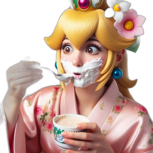 mask, face, food, photorealistic transparent PNG cut-out