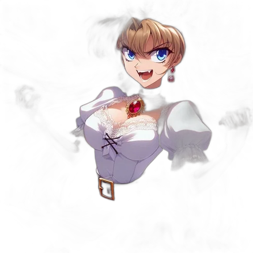 staff, dress, weapon, crown transparent PNG cut-out