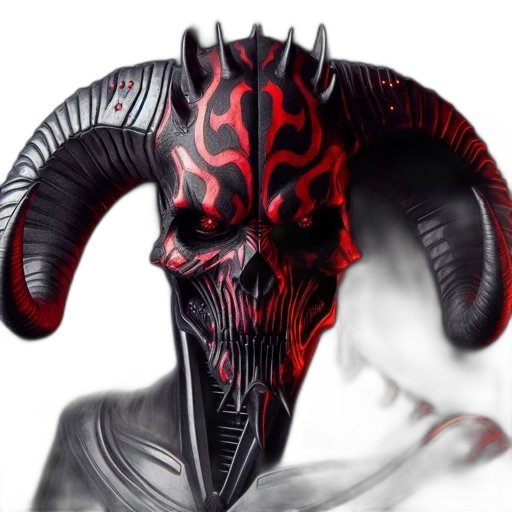 mask, creature, dragon, face transparent PNG cut-out