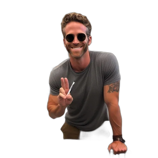 staff, jacket, face, animal transparent PNG cut-out
