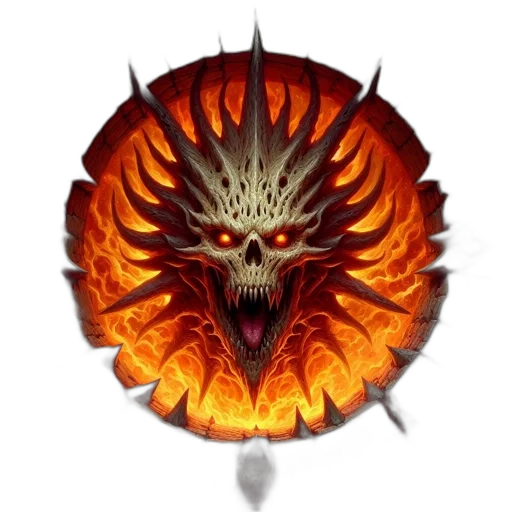 dragon, mask, staff, face transparent PNG cut-out
