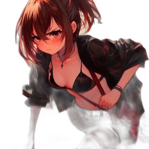 weapon, jacket, dress, mask transparent PNG cut-out