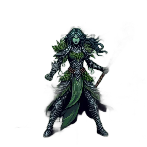 staff, fantasy art, concept art, pixel art transparent PNG cut-out