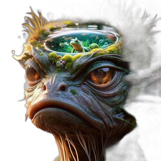 mask, creature, face, animal transparent PNG cut-out