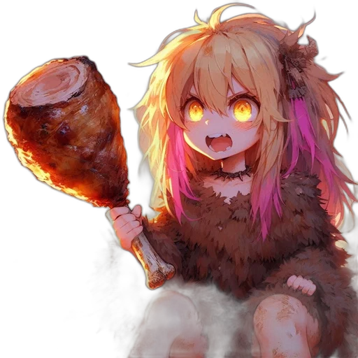 food, creature, weapon, staff transparent PNG cut-out