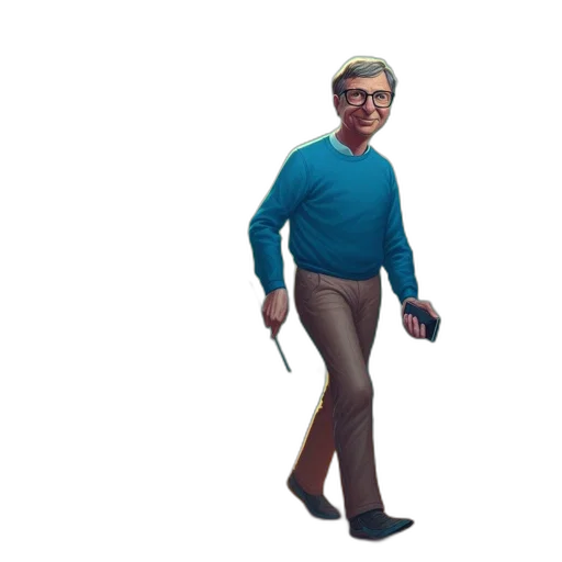 staff, jacket, creature, robot transparent PNG cut-out