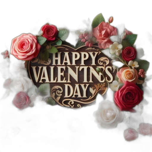 3d render, heart-shaped, sign, happy transparent PNG cut-out