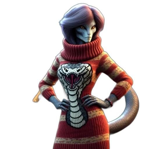 creature, staff, animal, dragon transparent PNG cut-out