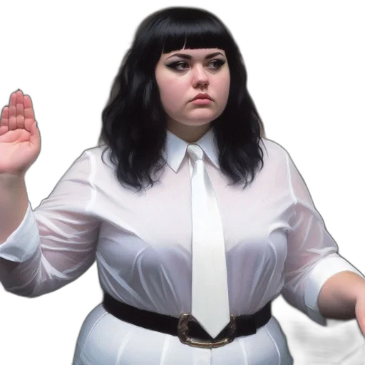 dress, staff, jacket, face transparent PNG cut-out