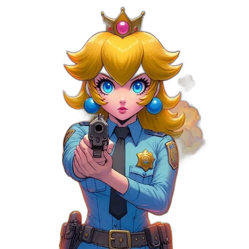 weapon, crown, staff, dress transparent PNG cut-out