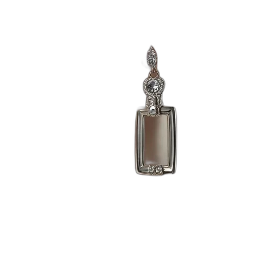 jewelry, bottle, silver, rectangle transparent PNG cut-out