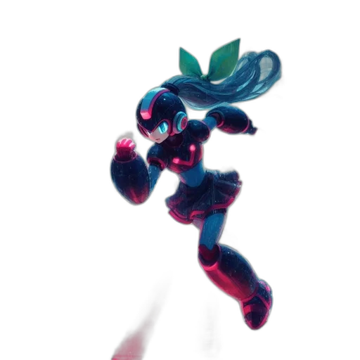 robot, weapon, creature, staff transparent PNG cut-out