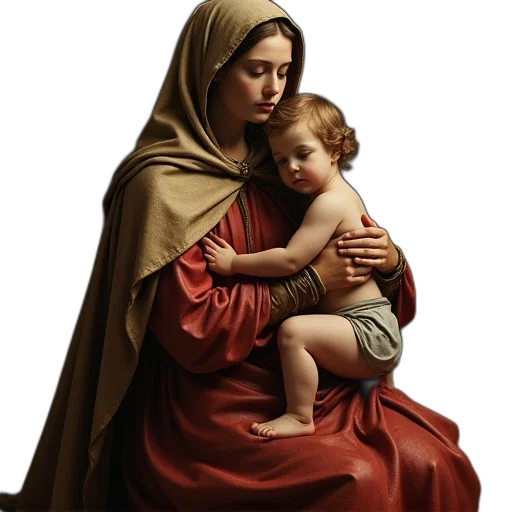 oil painting, photorealistic, concept art, virgin transparent PNG cut-out