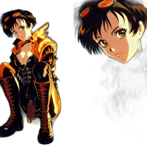 concept art, anime, fantasy art, comic book art transparent PNG cut-out