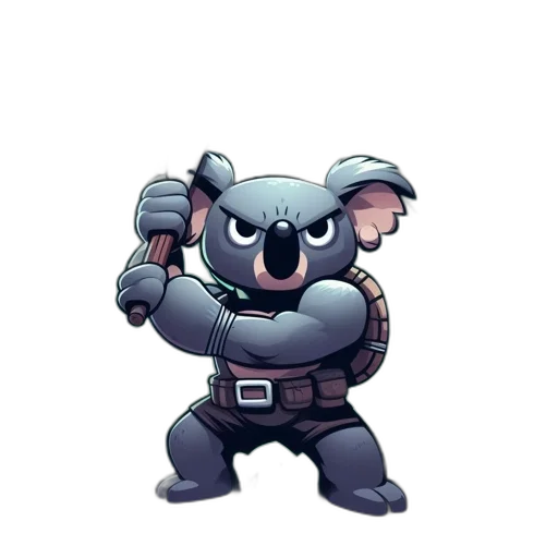 staff, robot, animal, creature transparent PNG cut-out