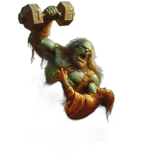 creature, weapon, staff, concept art transparent PNG cut-out