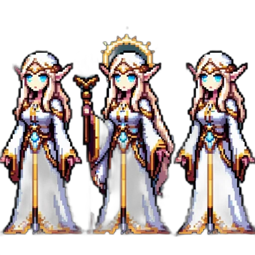 staff, pixel art, concept art, fantasy art transparent PNG cut-out