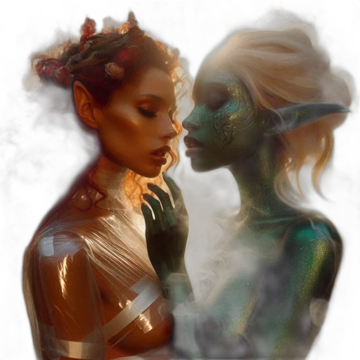 mask, jewelry, fantasy art, photorealistic transparent PNG cut-out