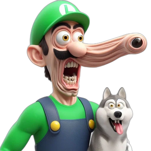 animal, mask, staff, face transparent PNG cut-out