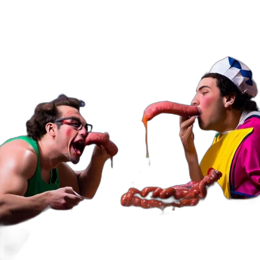 food, staff, weapon, creature transparent PNG cut-out