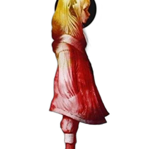 dress, staff, umbrella, face transparent PNG cut-out
