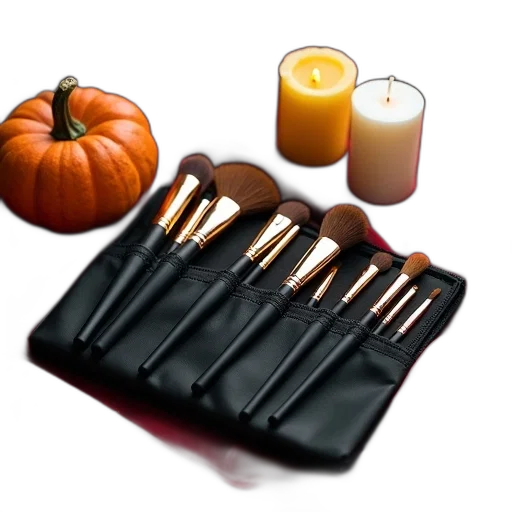 dark, golden, collection, makeup transparent PNG cut-out
