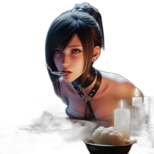 face, food, jewelry, concept art transparent PNG cut-out