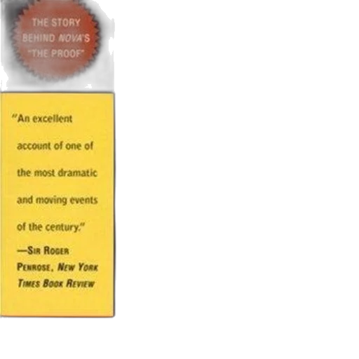 fermat, enigma, book, cover transparent PNG cut-out